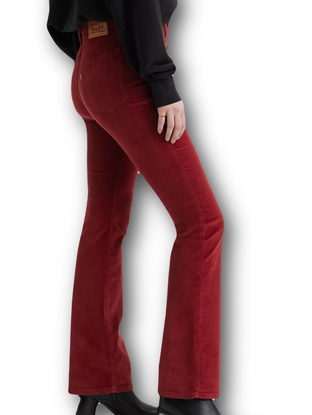 Levi’s 725 bootcut corduroy red jeans